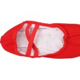thumbnail image 4 of VISLAND Kid Adult Canvas Soft Ballet Dance Shoes Pointe Dancing Gymnastics Slippers, 4 of 6