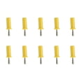 thumbnail image 2 of Banana Plug Speaker Cable Connector Banana Connector Banana Adapter 10pcs Banana Plug 4mm Cross Slot Gold Plated Brass Solder Type Connector For Speaker Cable, 2 of 8