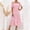 Rouge, variante sur Drppepioner Robe d'Été 2024 pour Femme à Encolure Carrée, Manches Bouffantes Courtes, Couleur Unie, Taille Haute, Robe d'Été Décontractée Ample pour Femme, Couleur Unie, Taille Haute, Manches Bouffantes, Robe Trapèze, Rose Vif
