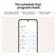 thumbnail image 3 of Google Nest | Wi-Fi Smart Learning Thermostat (4th Generation) - Polished Obsidian, 3 of 6