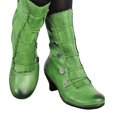 thumbnail image 3 of Kcodviy Bottes Rétro Mi-Mollet d'Automne et d'Hiver pour Femmes Bottes pour Femmes avec Talon Chaussettes de Bottes pour Femmes Bottines et Bottes pour Femmes Talon Bas Bottes Souples pour Femmes Sans Talon, 3 of 5