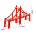 thumbnail image 3 of Esquirla Ensemble d'Accessoires de Piste de Train Pont Ensemble d'Extension Jouet Éducatif pour Fête, 3 of 3