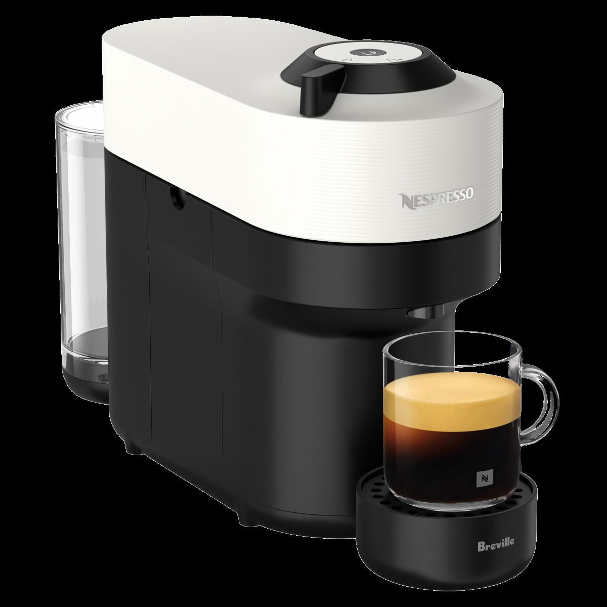 Nespresso Vertuo Pop Coffee and Espresso Machine Coconut White by