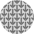 thumbnail image 1 of Ahgly Company Tapis d'Intérieur Lavable à la Machine, Carré, Transitionnel, Gris Platine, Tapis de Zone, 3 Pieds Carré, 1 of 7