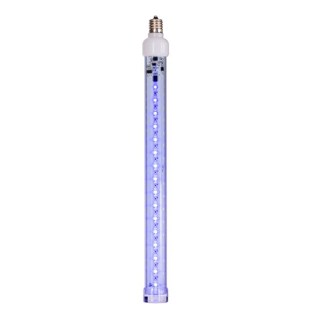 Vickerman XS12C92 12 in. Blue C9 LED SnowFall Tube - Pack of 5