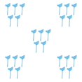 thumbnail image 3 of Maytalsory 5pieces Self-Watering Bird Globe Save Time Easy To Bird Shape Bird Shape L sky blue bird 5Set, 3 of 6