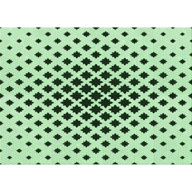 Ahgly Company Tapis Rectangulaire d'Intérieur Lavable en Machine Vert Menthe, 3 Pieds x 5 Pieds