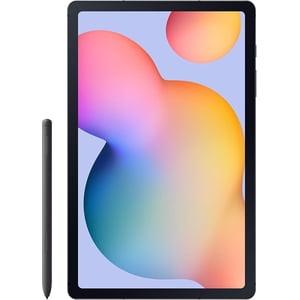 Restauré Samsung Onglet Galaxy S6 Lite 10.4" Android 64GB Stockage (bien) avec stylo S et couverture de livre - Gris [SM-P613NZABXAC]