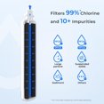 thumbnail image 3 of TAPDRA Refrigerator Water Filter For GE RPWFE GE Refrigerators Activated Carbon Plastic Premium Filtration 6Month Replacement No Chip, 3 of 9