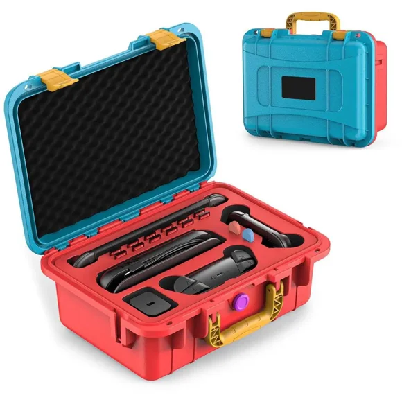 Hard Carrying Case for Nintendo Switch 2, Professional Deluxe IP67 Waterproof, Soft Lining Hard Travel Case for Nintendo Switch 2 Console Pro Controller & Accessories