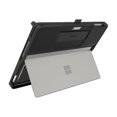 thumbnail image 4 of Kensington BlackBelt Rugged Case for Surface Pro 9 - Back cover for tablet - rugged - textured thermoplastic elastomer (TPE), polycarbonate, ABS plastic - black, 4 of 8