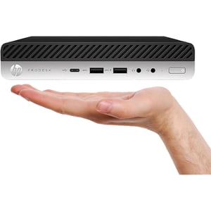 HP ProDesk 600 G4 Desktop Mini Intel Core i5-8500T 16GB RAM 512GB SSD WIFI Windows 11 Pro - Refurbished