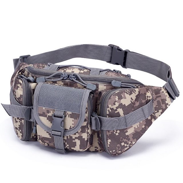 Waist Pack Large Capacity Splash-proof Bum Bag Fanny Pack for Hiking Running