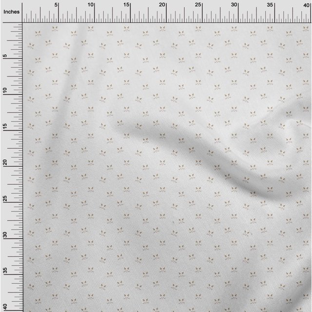 oneOone Tissu Polyester Lycra Visage de Chat Décor Animal Tissu Imprimé BTY 56 Pouces de Large