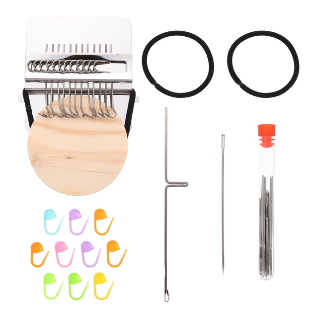 Miangastore Clothes Mending Weaving Loom Assorted Color 1 Set 1.5X8X8CM