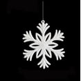 thumbnail image 2 of Meitianfacai Pendentif Flocon de Neige Blanc en Plastique, 2 of 5