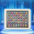 thumbnail image 3 of Kids' Learning Tablet with Alphabet and Math Games, Interactive Educational Toy for Preschoolers, Rechargeable LED Screen for Ages 3+, 3 of 8