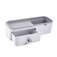 thumbnail image 3 of DOLITY Bathroom Organizer and Shelf Storage, No Wall Creative Mounting Shower Organizer Grey, 3 of 9