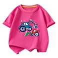 thumbnail image 1 of RXIRUCGD 2025 Vêtements d'Été pour Enfants T-shirt Décontracté Ample à Manches Courtes Col Rond pour Adultes, 1 of 2