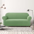 thumbnail image 2 of CHUN YI 1-Piece Checks Stretch Sofa Cover Slipcover Couch Cover, 2 of 6