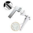 thumbnail image 4 of Toilet Flush Handle Replacement Universal Fit Toilet Cistern Handle Chrome Metal, 4 of 11