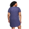 thumbnail image 3 of George Women's Plus Printed Sleepshirt, 3 of 6
