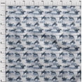 thumbnail image 4 of oneOone Polyester Spandex Teal Blue Fabric Cowboy Craft Projects Decor Fabric Printed By The Yard 56 Inch Wide, 4 of 5