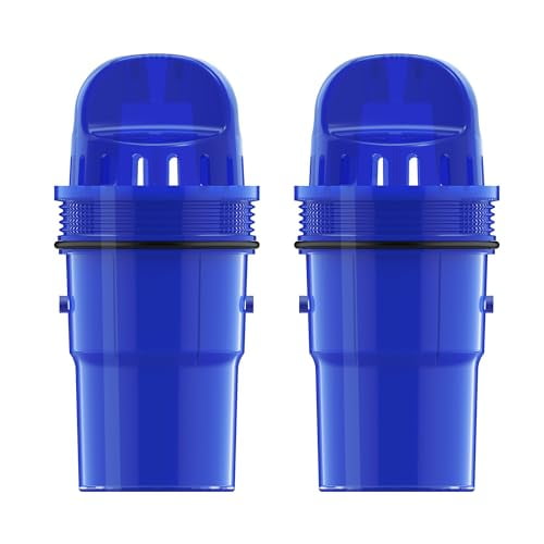 2 Packs Pitcher Water Filter Replacement for All PUR®, PUR® Plus Pitcher and Dispenser Filtration Systems, CRF950Z, PPF951K, PPF900Z, NSF Certified, 2 2