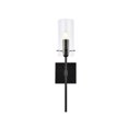 thumbnail image 1 of Living District Elsreth Midcentury Modern 1 Light E26 Black Wall Sconce, 1 of 4