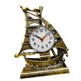 thumbnail image 4 of Table Clocks Home Decor Battery Operated Desk Clock for Bedrooms Office Kids Bronze, 4 of 8