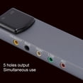 thumbnail image 3 of Carte Son Externe USB, Adaptateur Son Compact avec Disque CD pour PC Ordinateur, 3 of 7
