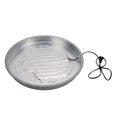 thumbnail image 2 of Poultry Water Heater, Poultry Waterer Drinker Heated Base Round  For Cats For Farm US Plug 110V, 2 of 8