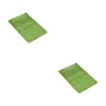 thumbnail image 3 of Youkk Polyester Chenille Bath Mat - Strong Water Absorption Exquisite Crafted Soft Texture No Shedding Fruit Green 40cm*60cm 2Set, 3 of 6