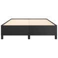 thumbnail image 4 of vidaXL Bed Frame Black 137x190 cm Faux Leather, 4 of 6