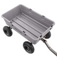 thumbnail image 4 of Gorilla Carts 5 Cu Ft Poly Dump Cart with Quick-Release, 800 lb Capacity, Gray, 4 of 9