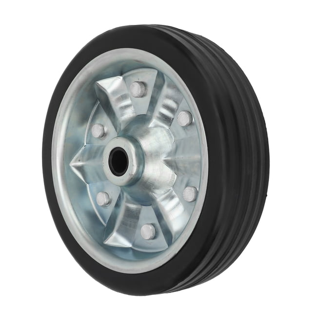 8in Trailer Jack Universal Wheel Wheels Trailer Jack 1500lbs Rotating Support Rugged Durable Replacement Wheel For Lawnmowers Utility Carts