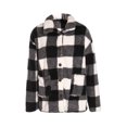 thumbnail image 2 of Women Oversized Plaid Button Down Shirt Shacket Jacket Long Sleeve Casual Fall Outwear with Pockets, 2 of 9