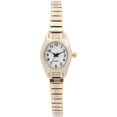 thumbnail image 1 of Women’s Two-Tone Quartz Watch with White Dial and Black Numerals, 1 of 2