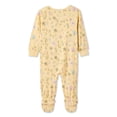 thumbnail image 2 of George Baby Girls' Two-Way Zip Printed Sleeper, 2 of 2