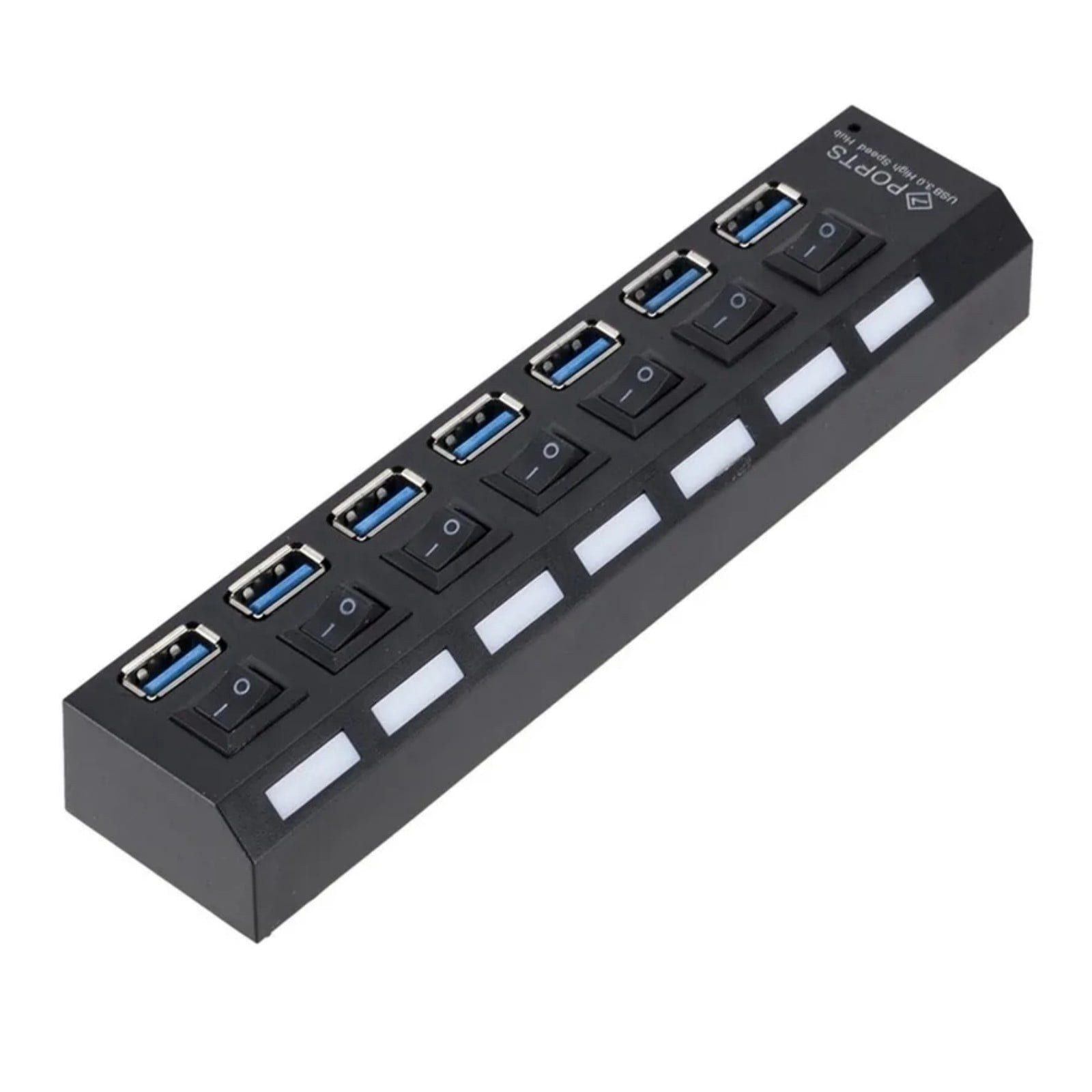 Usb Hub 3.0 Usb Hub 3.0 Multi Usb Splitter Use Power Adapter 7 Port Multiple Expander Usb Power Adapter,Usb 3.0 Hub,Usb Port Hub