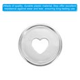 thumbnail image 4 of Unique Bargains Disques de Reliure en Plastique, Argent, Lot de 11, 4 of 6