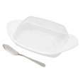 thumbnail image 4 of Butter Dish, Boat-Shaped Butter Box Multipurpose  For Cheese For Home For Butter For Restaurant White, 4 of 8