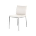 thumbnail image 1 of Kahlo Modern Leatherette & Stainless Steel Side Chair - Contract Grade, 1 of 8