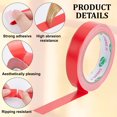 thumbnail image 3 of EIGTHTAIL 3/4 Inch x 65.6ft Bookbinding Repair Tape Black Fabric Tape Adhesive Duct Tape Safe Cloth Library Book Seam Sealing Craft Tape for Bookbinders Hinging Sofa Cord Cable Webbing Re, 3 of 7