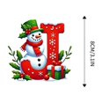 thumbnail image 1 of Bdday 26 Letters Christmas Tree Decoration Pendant Christmas Tree Ornaments Personalized DIY Christmas Ornaments Christmas Decoration Xmas Tree Hanging Decor Feature, 1 of 4