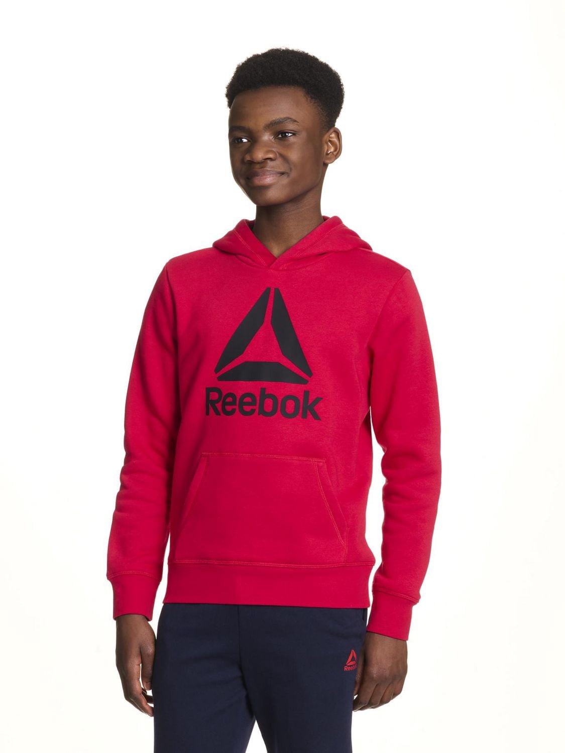 Sweat à capuche en polaire Delta de Reebok pour garçon