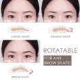 thumbnail image 4 of Tampon Sourcils Réglable Portable Trois Types d'Outils de Maquillage pour Sourcils, 4 of 7