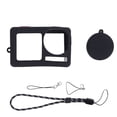 thumbnail image 2 of Camera Silicone Protective Sleeve Cover Anti Drop Lens Protector Cap Camera Accessories with Wrist Strap for Action 5 Pro, 2 of 7