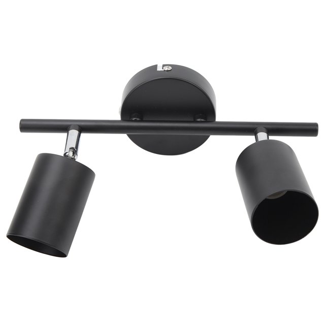 Kit d'Éclairage sur Rail, Base GU10 Noire Mate Kit d'Éclairage sur Rail pour Bureau