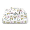 thumbnail image 1 of Mainstays Kids Microfiber Bed Sheet Set, Twin, Butterfly, 3 Pieces, 1 of 8